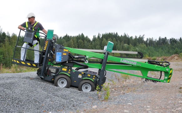 Nacelle araignée automotrice tout terrain Leguan 125