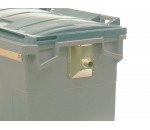 Préhensions latérales renforcées pour conteneur poubelle 4 roues - SULO FRANCE