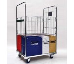 Chariot roll grand volume spécial tri et recyclage - TER