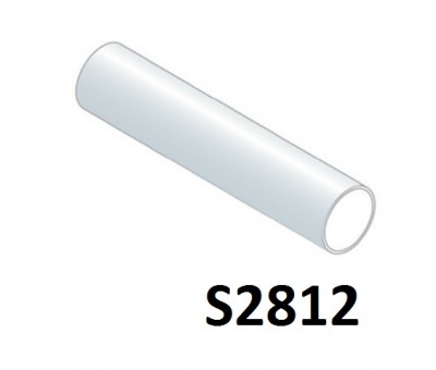 Tube inox rond pour assemblage, diamètre 28 mm, série S