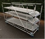 Rack mobile FIFO pour bacs norme europe - AT SOURCING