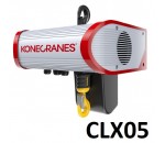 Palan à chaîne électrique CLX05 250 à 630 kg - KONECRANES FRANCE
