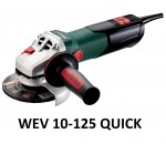 Meuleuse d'angle filaire 125 mm METABO WEV 10-125 QUICK - METABO