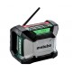 Radio de chantier bluetooth sans fil | à batterie METABO R 12-18 BT