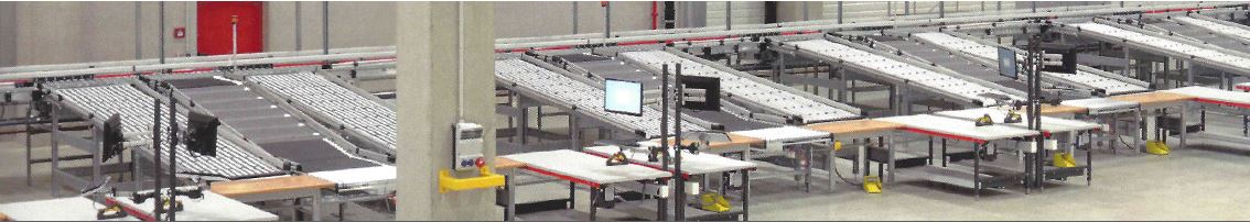 Une table d'emballage est un poste de travail pour le conditionnement intégré dans la chaine logistique et de production