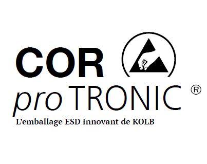 CORproTRONIC® un matériau ESD innovant pour l’emballage antistatique.