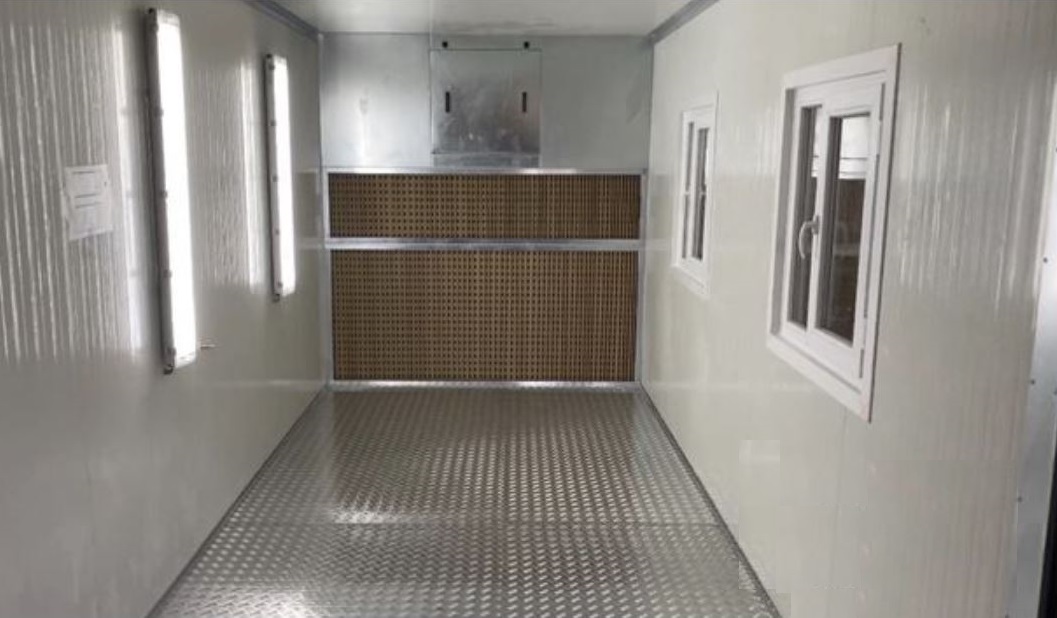 Un conteneur de pulvérisation parfaitement ventilé