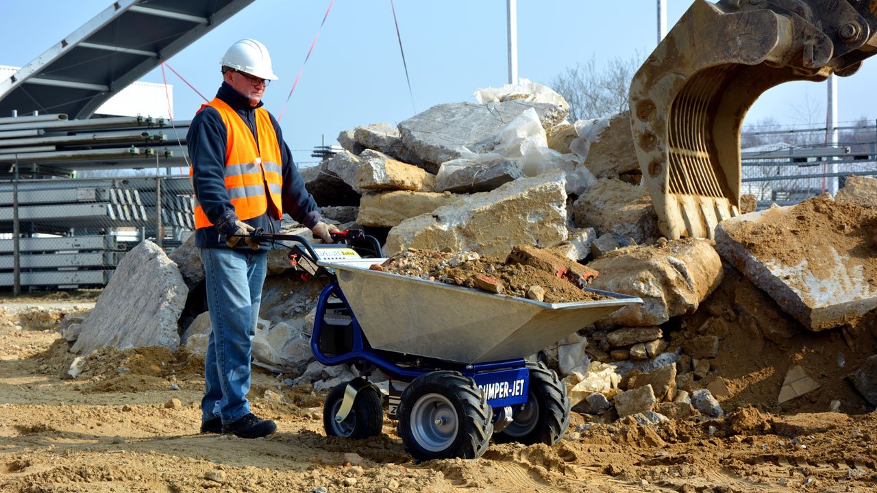 Un dumper à batterie électrique sûr, simple d'exploitation et performant