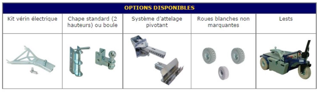 Un tracteur de remorque industrielle personnalisable