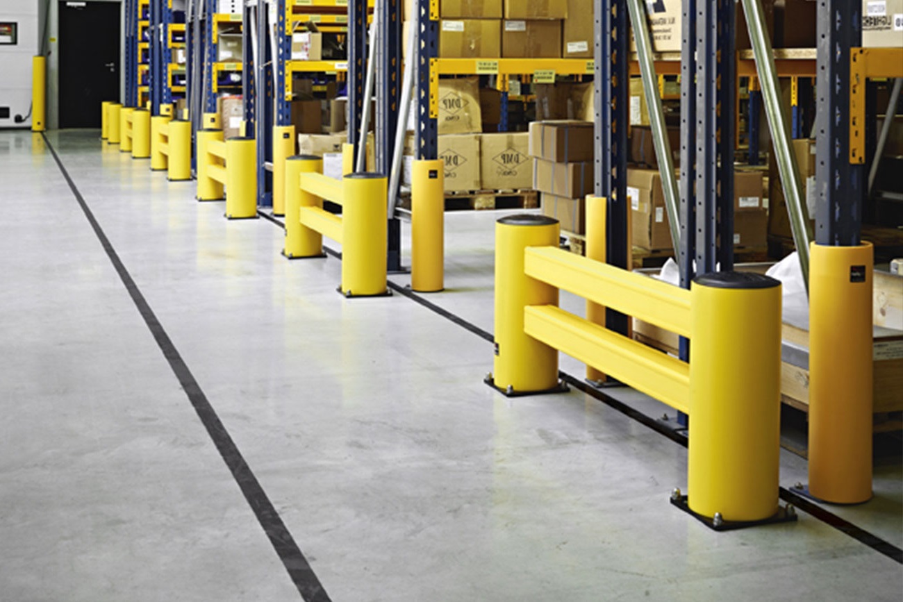 Protection de rayonnage | bumper | rack à palettes