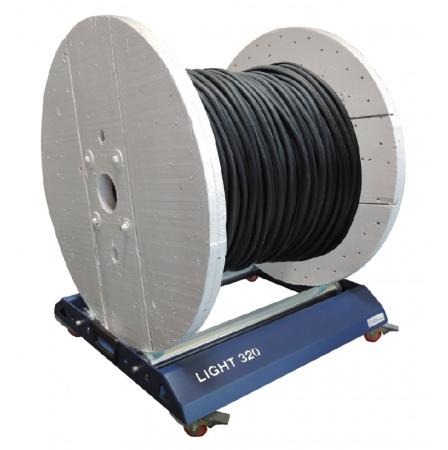 Dérouleur de câble mobile - sur roulettes LIGHT 120/220/320R
