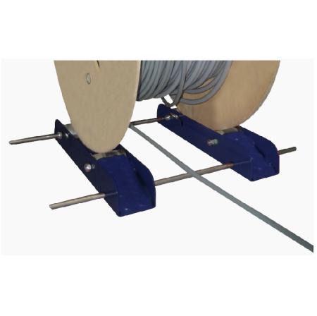 Achat Dérouleur de touret à galets 2 sabots PRIMO 200 - écartement réglable