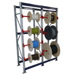 Rack de stockage dynamique de petits tourets CABLERACK® LEGER - CABLE EQUIPEMENTS