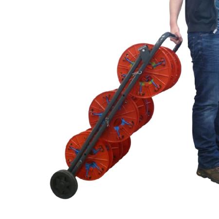 Achat Chariot dévidoir de fils 9 couronnes NOVOQUAD