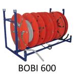 Support distributeur de couronnes de tuyaux BOBI 600 - CABLE EQUIPEMENTS