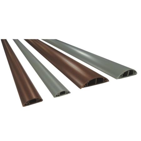 Goulottes de plancher en PVC rigide auto-extinguible - 1 / 2 / 4 câbles - PG