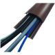 Achat Goulottes de plancher en PVC rigide auto-extinguible - 1 / 2 / 4 câbles - PG
