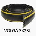Vente Protège câbles souple haute visibilité VOLGA BANDES JAUNES (CABLE EQUIPEMENTS)
