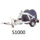Remorque porte-touret de câble électrique ou fibre 950 kg - S1000