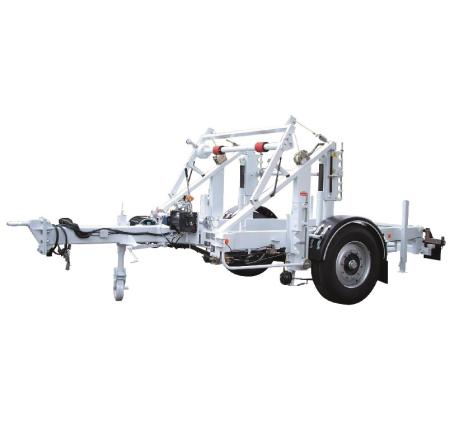 Remorque de déroulage de touret - levage hydraulique KBN S5000