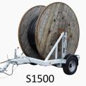 Remorque pour tourets IBN S1500 / S1500L