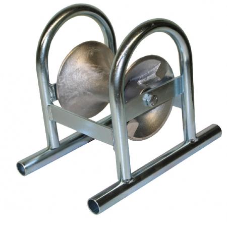 Galet de déroulage de câble en acier galvanisé PL1AC-LIN