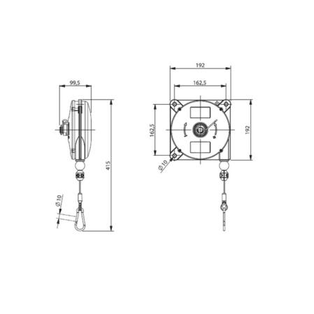 Devis Equilibreur fonte d'aluminium 2 à 8 kg - réglage par clef - EQ3
