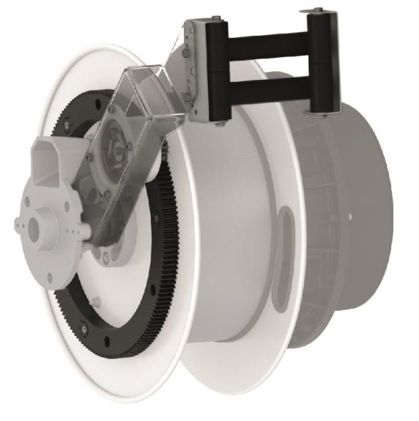 Prix Enrouleur de câble industriel - carter acier ouvert 5G2,5²
