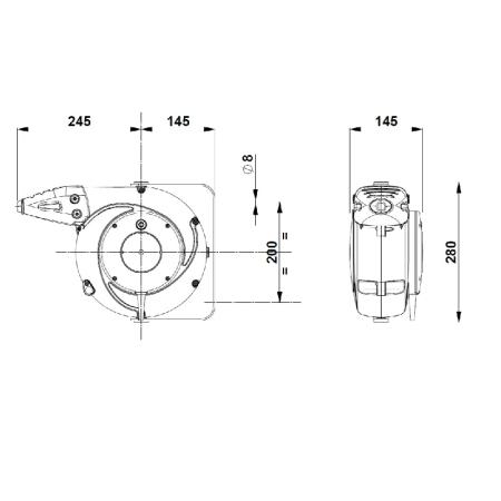 Vente Enrouleur de câble à soufflet de protection - PLT 600S (CABLE EQUIPEMENTS)