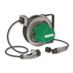 Enrouleur pour câble après borne de recharge de véhicule GREEN REEL - CABLE EQUIPEMENTS