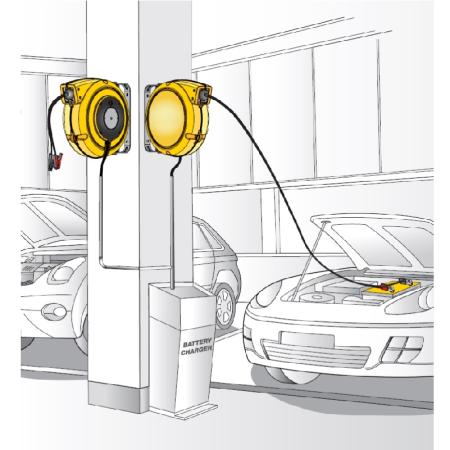 Vente Enrouleur de câble pour recharge des batteries électriques (CABLE EQUIPEMENTS)