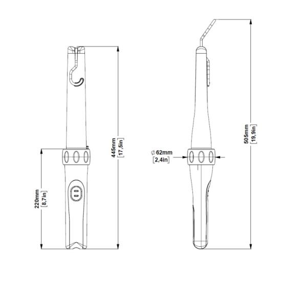 Achat Baladeuse d'atelier filaire à crochet 4W - LED 08