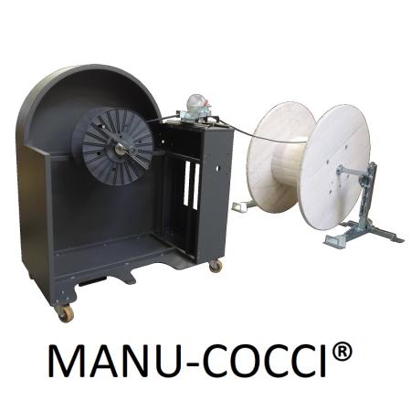 Bobineuse couronneuse manuelle mobile MANU-COCCI®