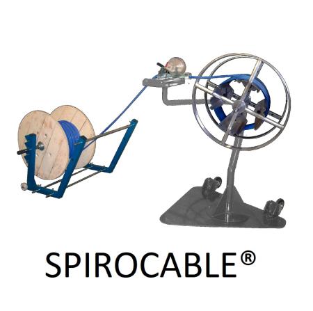 Enrouleur de bobine et couronne manuel SPIROCABLE®