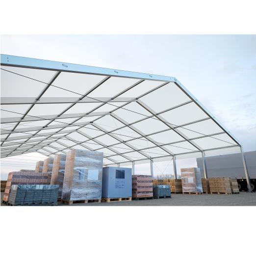 Auvent industriel aluminium et textile COVER+ - HERCHENBACH FRANCE