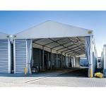 Tunnel de protection en toile - structure aluminium - HERCHENBACH FRANCE