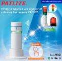 Duplicateur de signaux lumineux et sonores sans fil WIO PATLITE