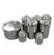 Pot inox 316L - toute contenance