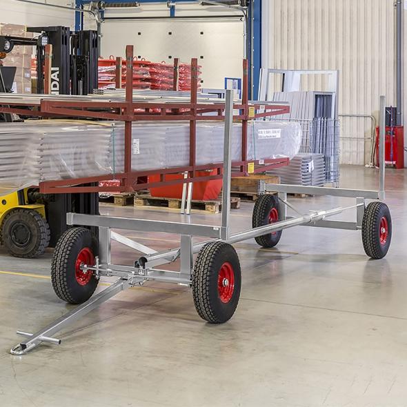 Achat Chariot à longueur ajustable galvanisé 3000mm KM123-E