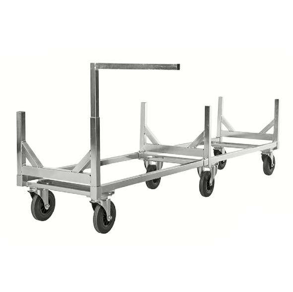 Chariot grande longueur 2800 mm galvanisé - KM124