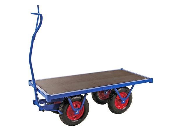 Chariot remorque à roues increvables 800 kg - KM330150PF