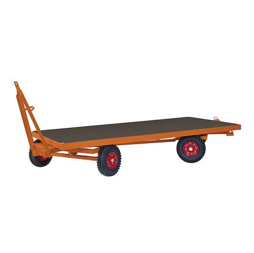 Remorque tractable 2 essieux directeurs 2 tonnes RIT-2D-1031 - HABRIAL MANUTENTION