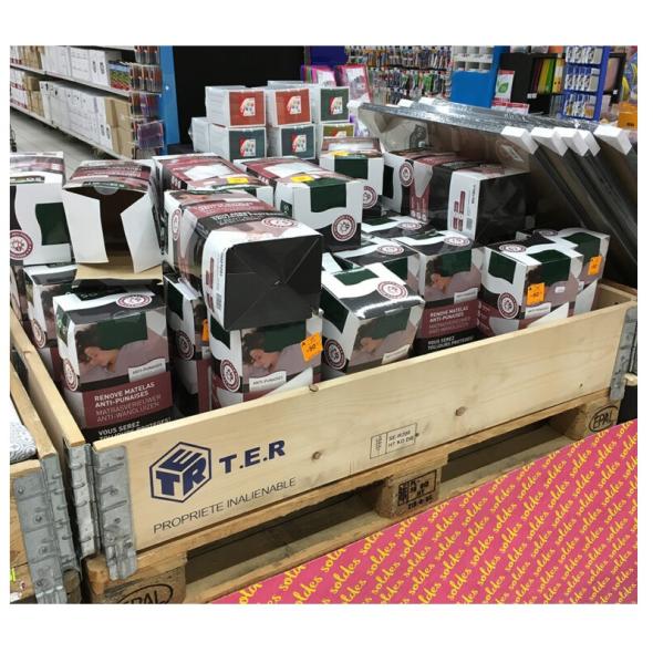 Vente Location de réhausse en bois pour palette 1200x800 (TER RENTAL)