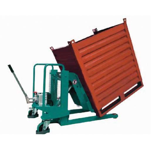 Basculeur de caisse conteneur mobile 1 Tonne XRL evo - HABRIAL MANUTENTION
