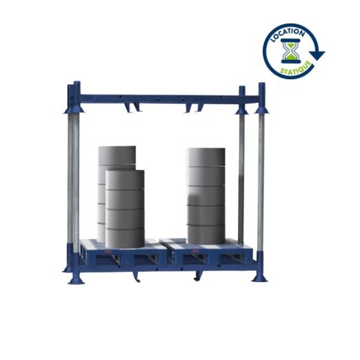 Location de palette tubulaire TERACK double - TER RENTAL