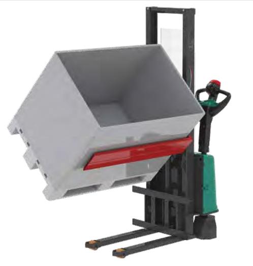 Gerbeur basculeur électrique XB POWER evo ROTOR 55/16 - HABRIAL MANUTENTION