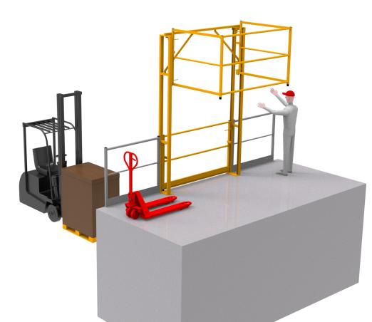 Barrière écluse coulissante SG4 - AC2M