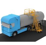 Echelle mobile pour camion citerne - AC2M