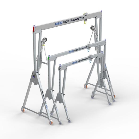 Portique aluminium ATEX anticorrosion de 500 kg à 5 tonnes