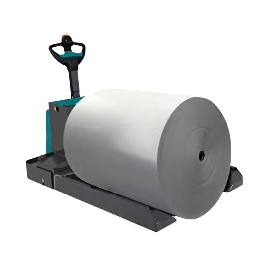 Transpalette porte bobine électrique sur mesure - XTPB AC-evo - HABRIAL MANUTENTION